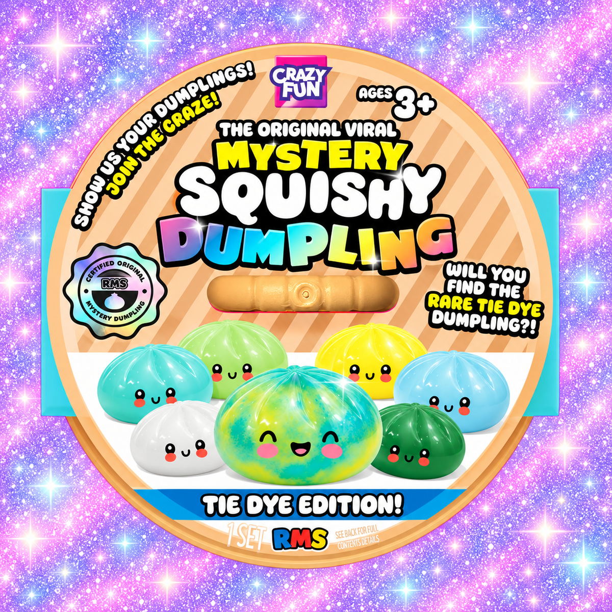 Original RMS Mystery Dumpling - Tie Dye Edition
