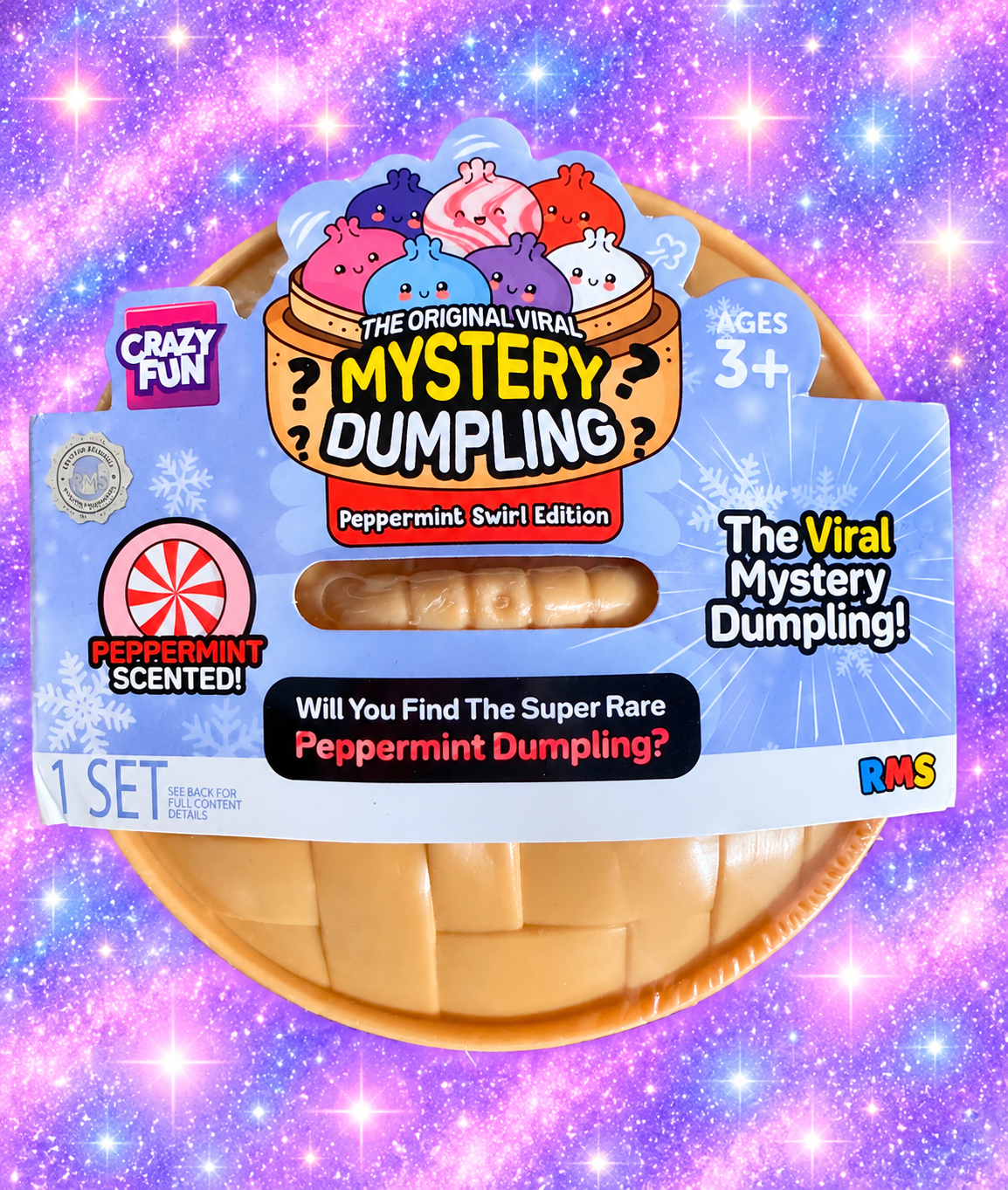 Original RMS Mystery Dumpling - Peppermint Swirl Edition