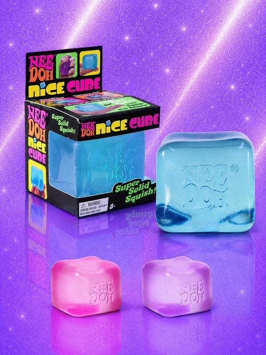 Original NeeDoh Nice Cube (Qty:1 Assorted Colors)