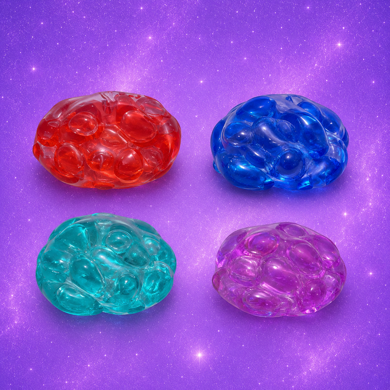 Glass Bead Squishy Ball