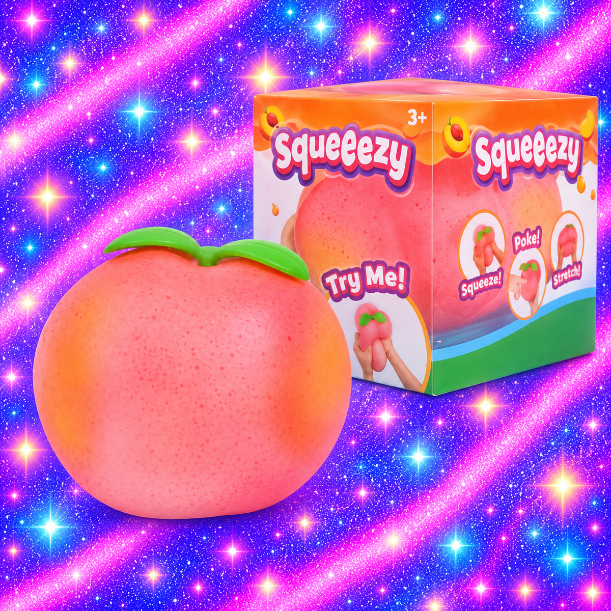 Jumbo Peach Squishy