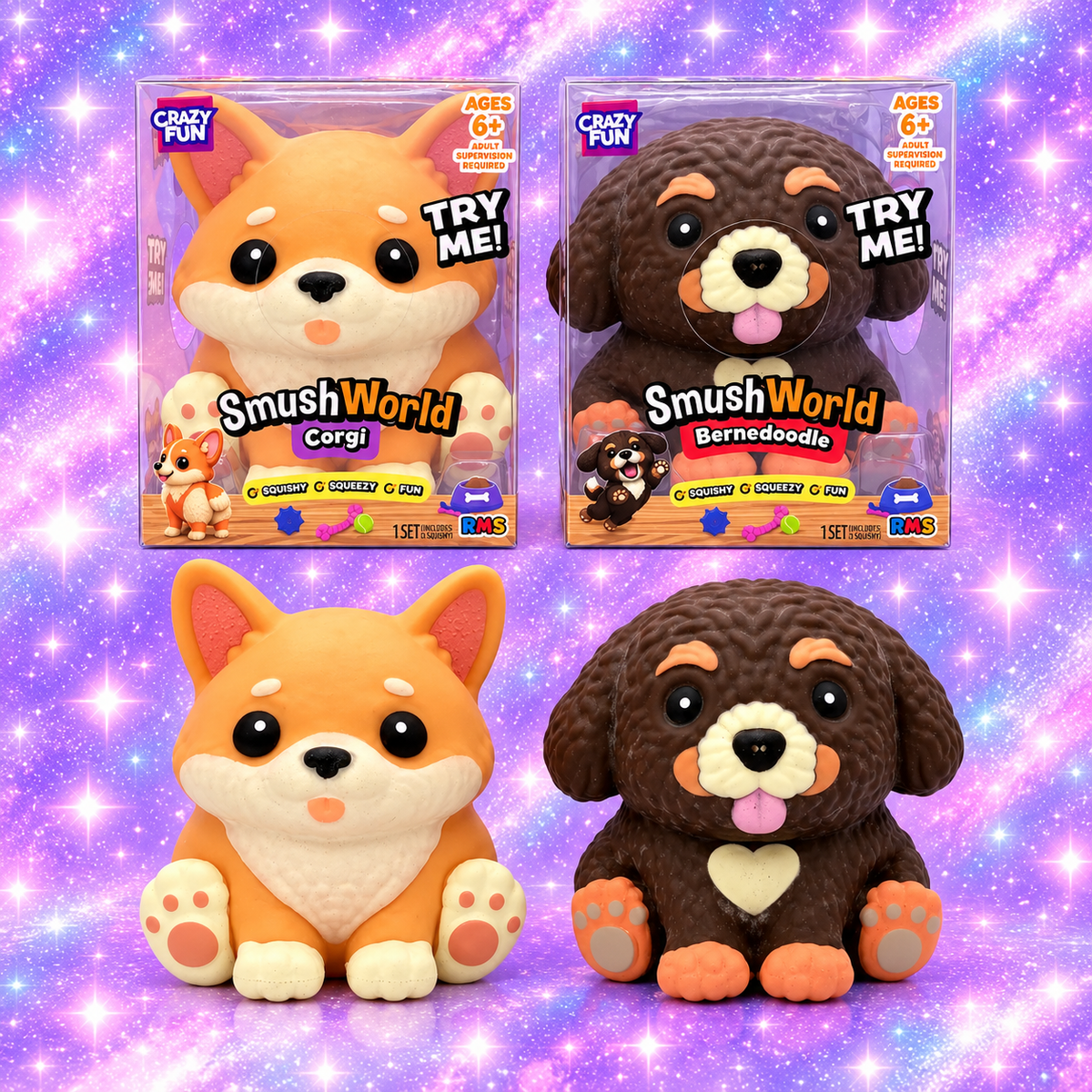 Jumbo Puppy Squishy