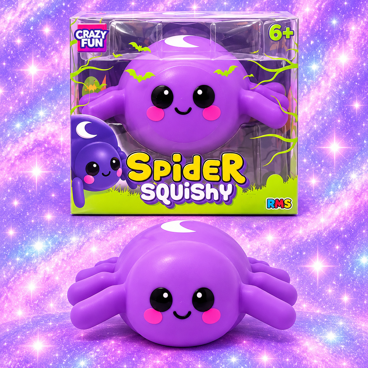 Jumbo Spider Squishy