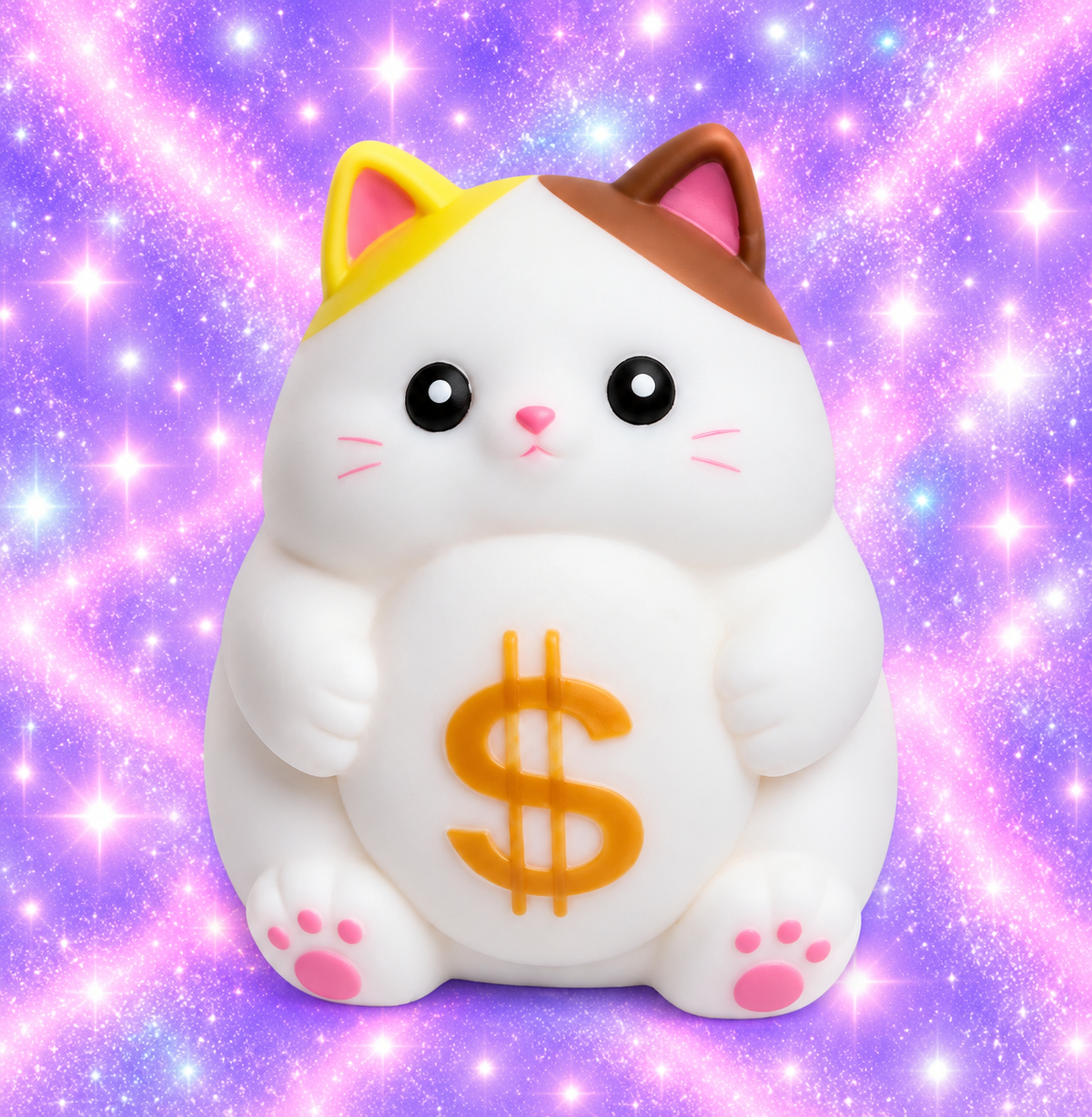 Jumbo Money Cat Squishy