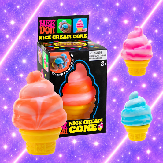 Original NeeDoh Nice Cream Cone (Qty:1 Assorted Colors)