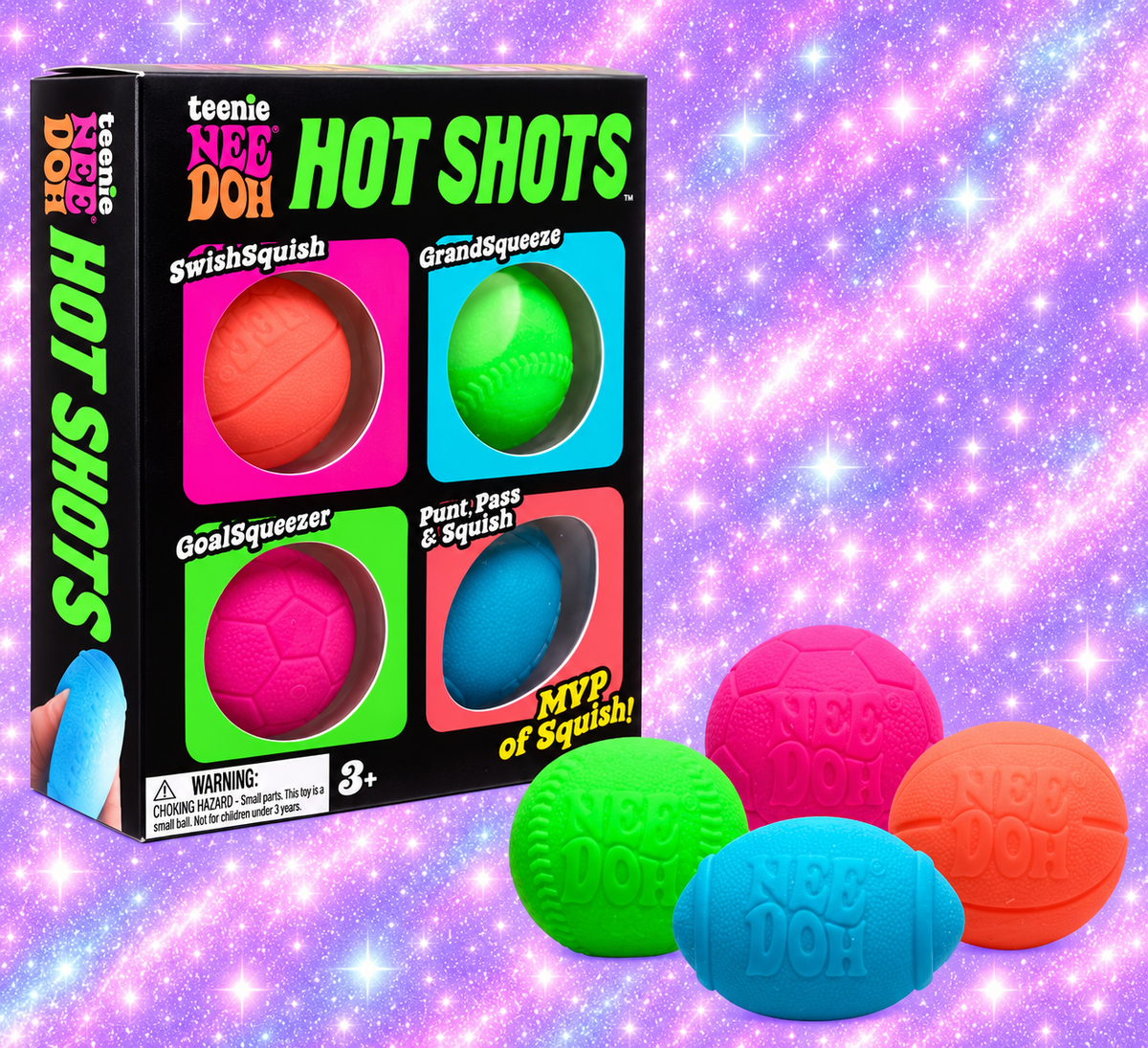 Original teenie NeeDoh Hot Shots