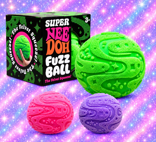 Original Super NeeDoh Fuzz Ball (Qty:1 Assorted Colors)